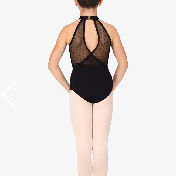 Baltogs Shirred Halter Leotard - Picture 2 of 5
